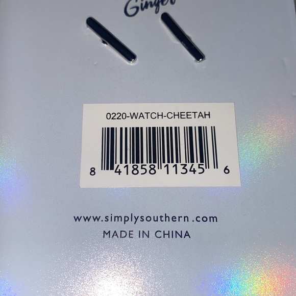 NWT Simply Southern Cheetah Apple Watch Band fits size 38mm & 42mm 🐆 - Picture 4 of 4